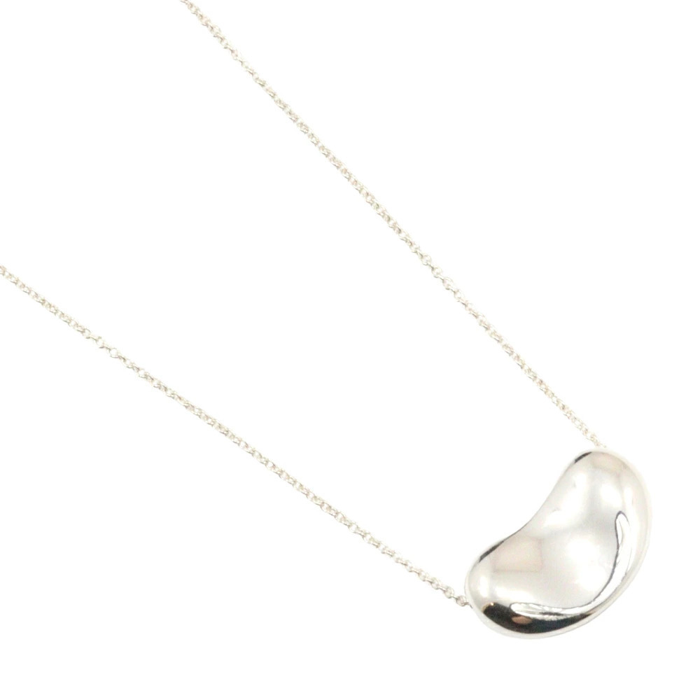 Tiffany Co Bean Necklace Sterling Silver
